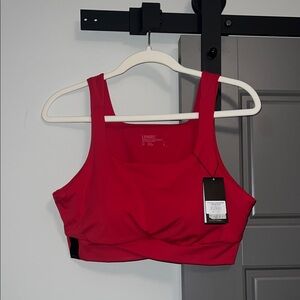 UNRL Women's Red Sports Bra